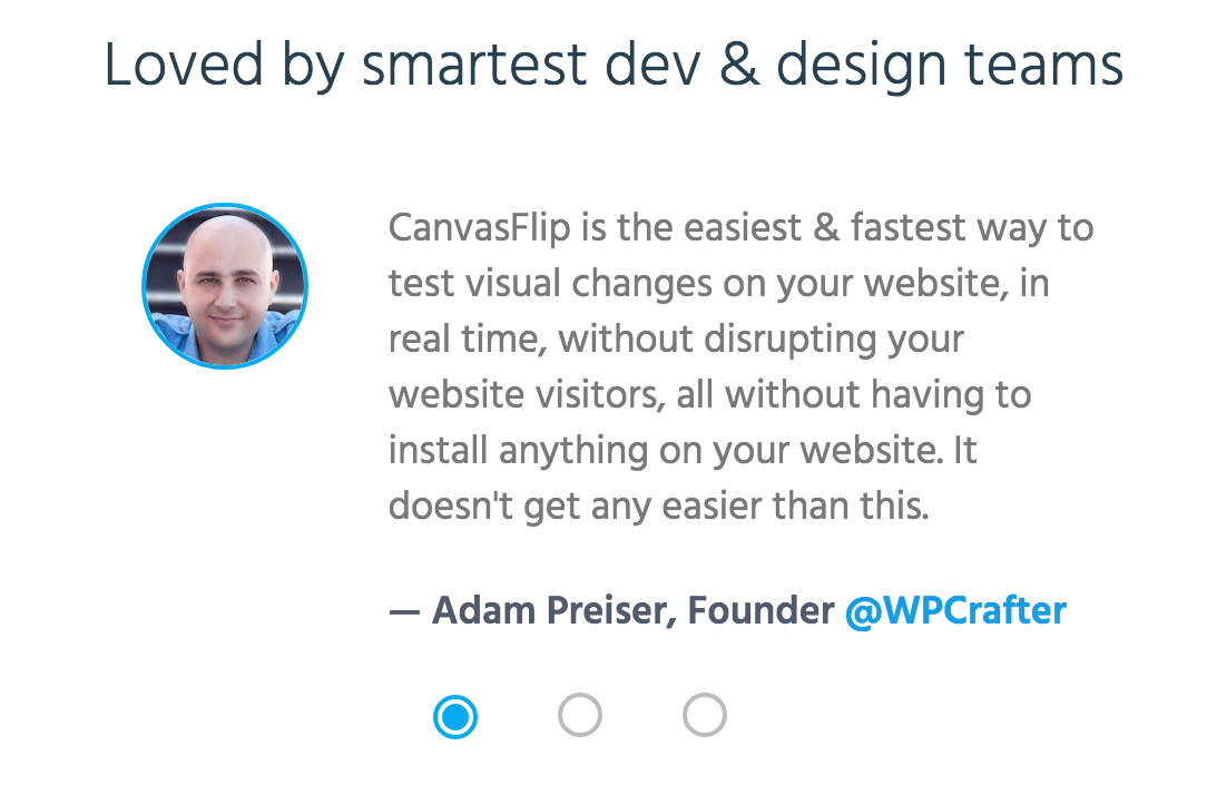 The Visual Inspector website.