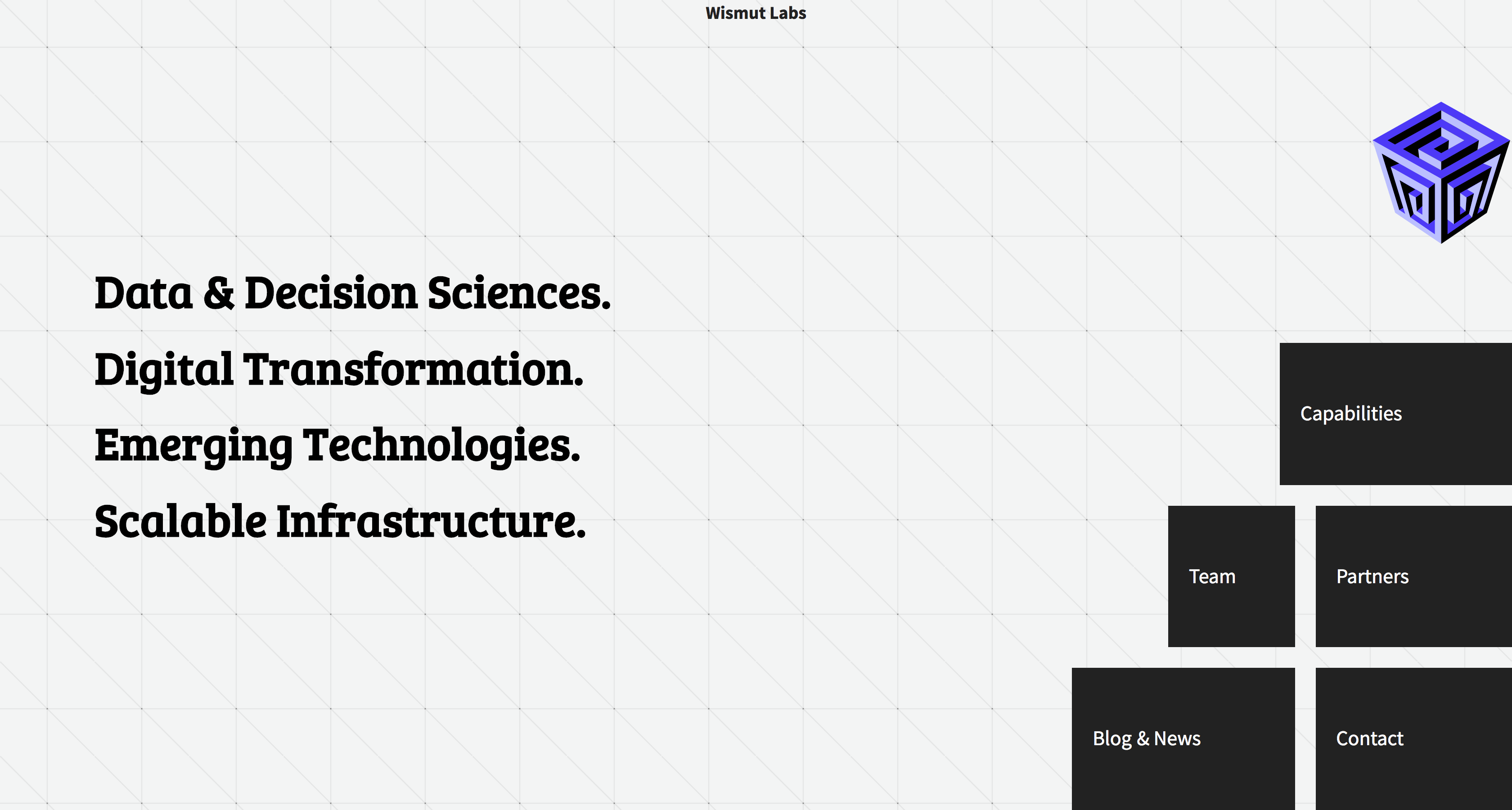 The Wismut Labs website.