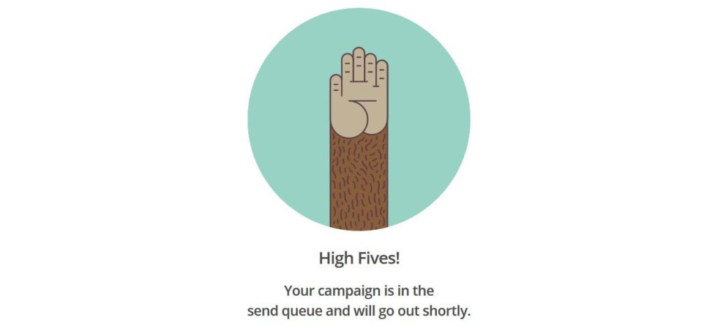 MailChimp-Success-Message
