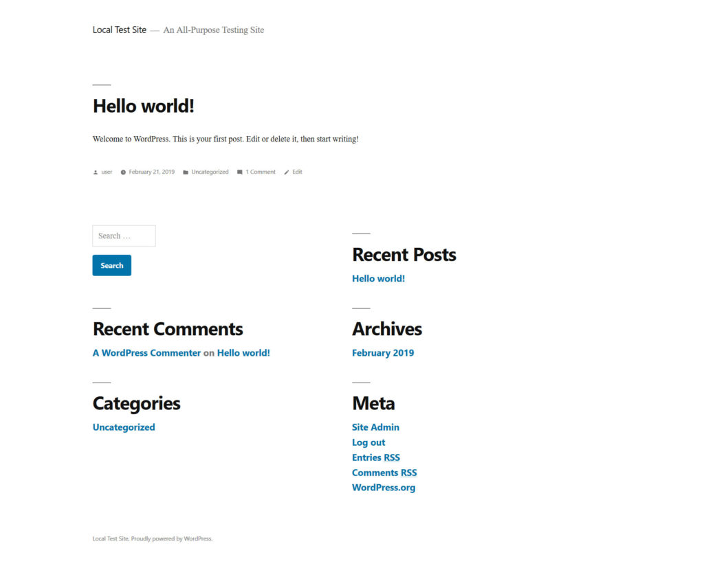 twenty nineteen theme review first look