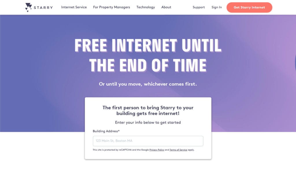 landing page example for a great headline